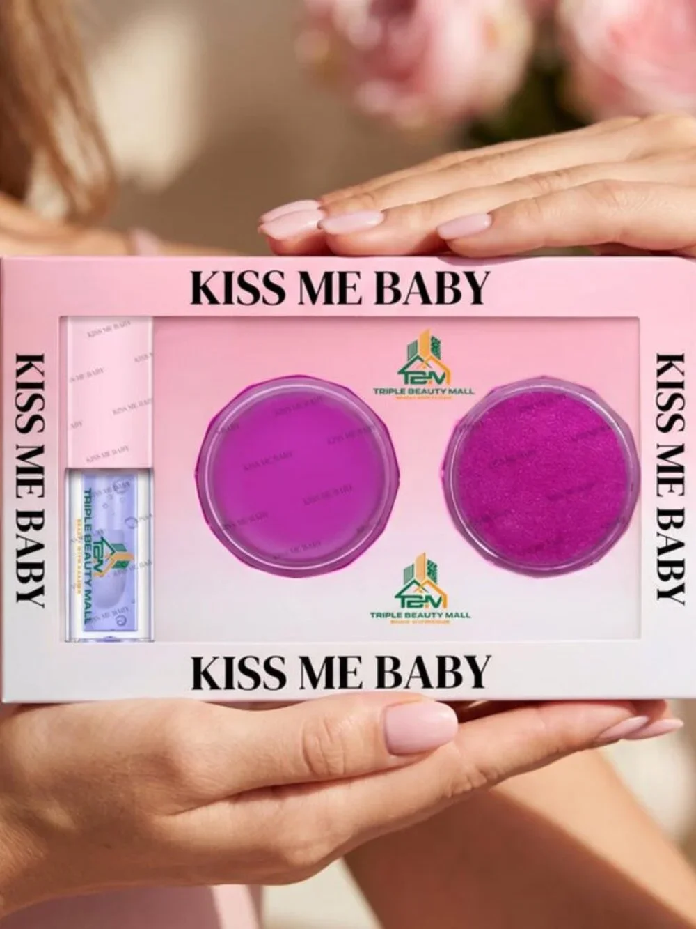 Grape 3-in-1 Lip Mask, Balm & Oil Gift Set